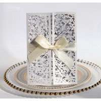 Wedding Card Design Laser Cut  Wedding Supplies Invitation Rectangle Customization